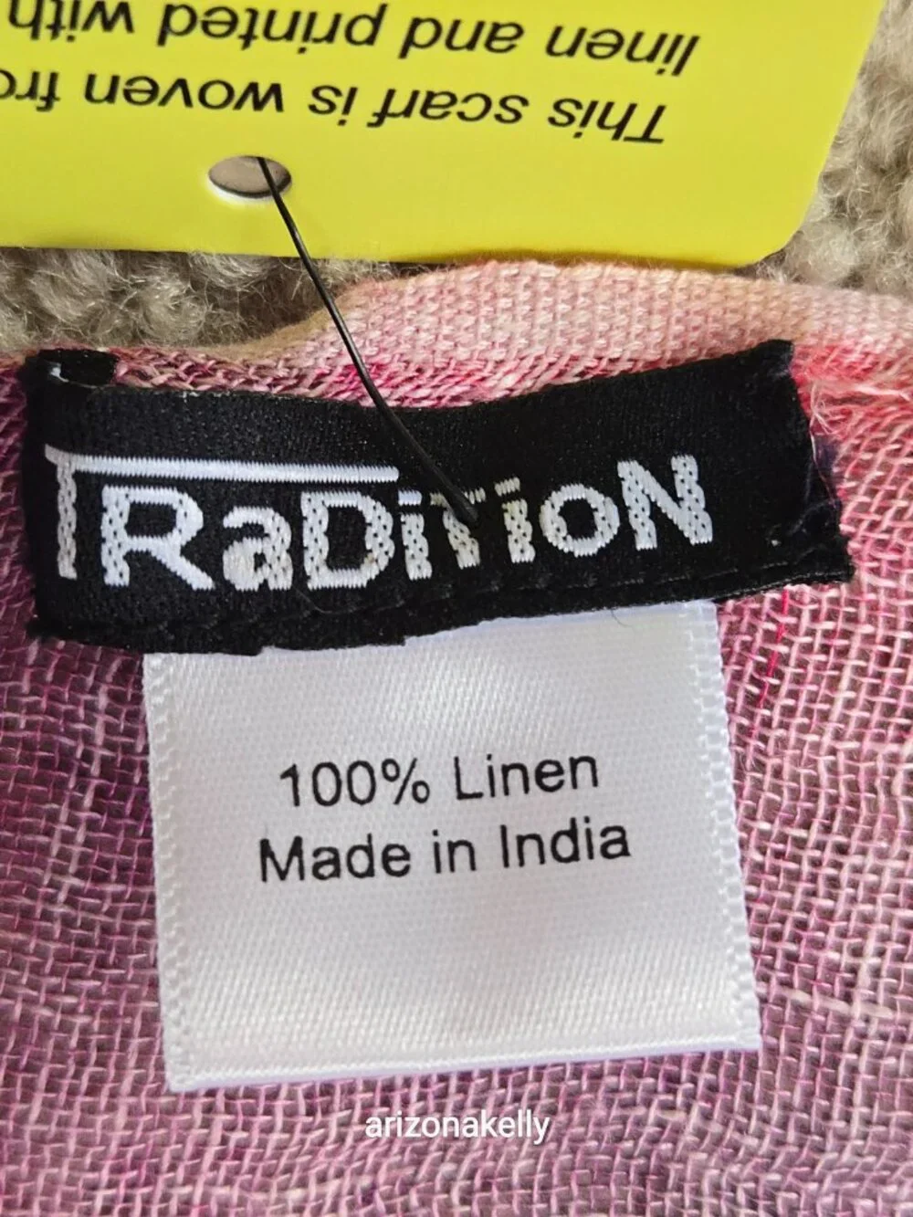 Tradition Textiles this linen